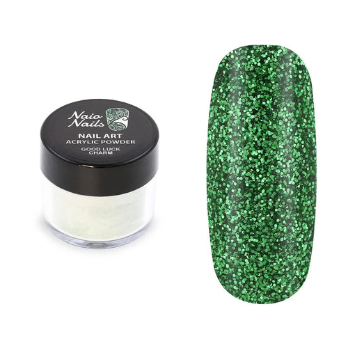 Pó Acrílico com Glitter Amuleto da Sorte - 12g
