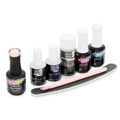 Kit Inicial de Verniz Gel - Nude