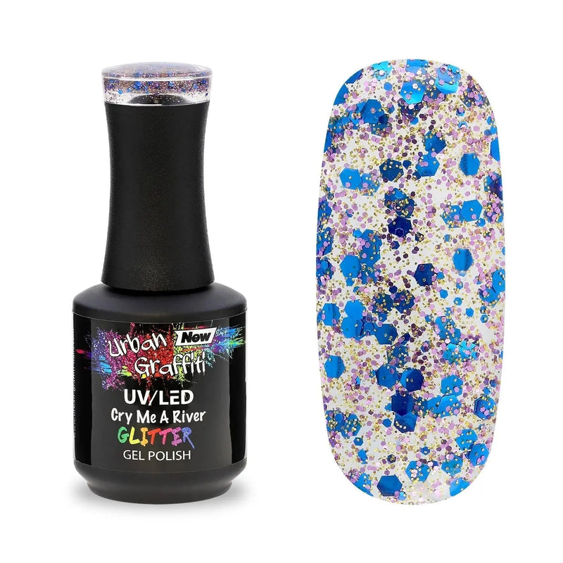 Cry Me A River - UGGP-A0890 Verniz Gel Urban Graffiti 15ml
