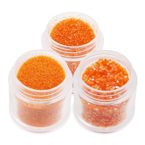 Laranja Twist | Glitter para Nail Art | B0504