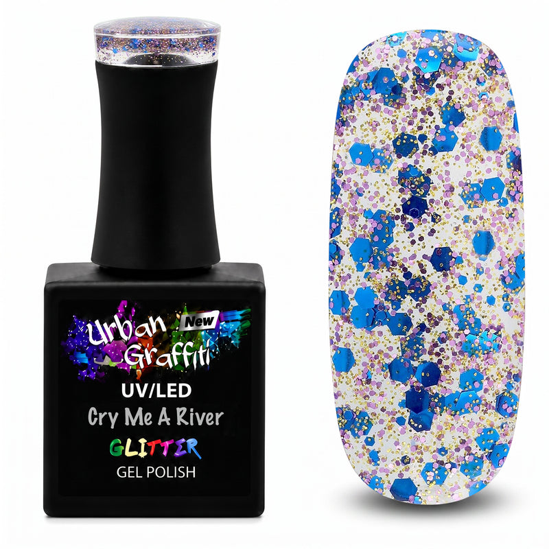 Cry Me A River - UGGP-A0890 Verniz Gel Urban Graffiti 15ml