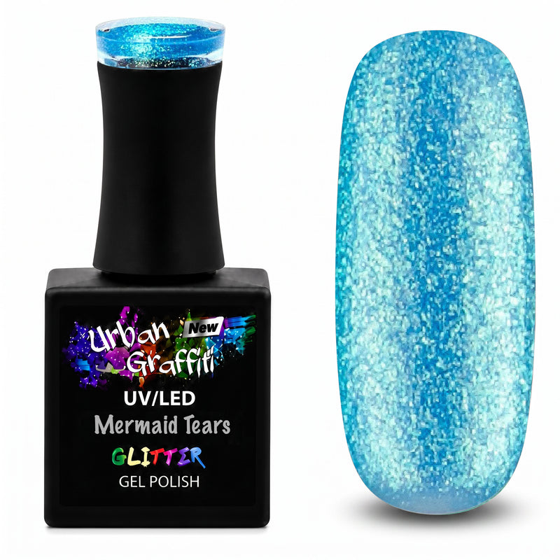 Mermaid Tears - UGGP-A0921 Verniz Gel Brilho Aqua Graffiti Urbano 15ml