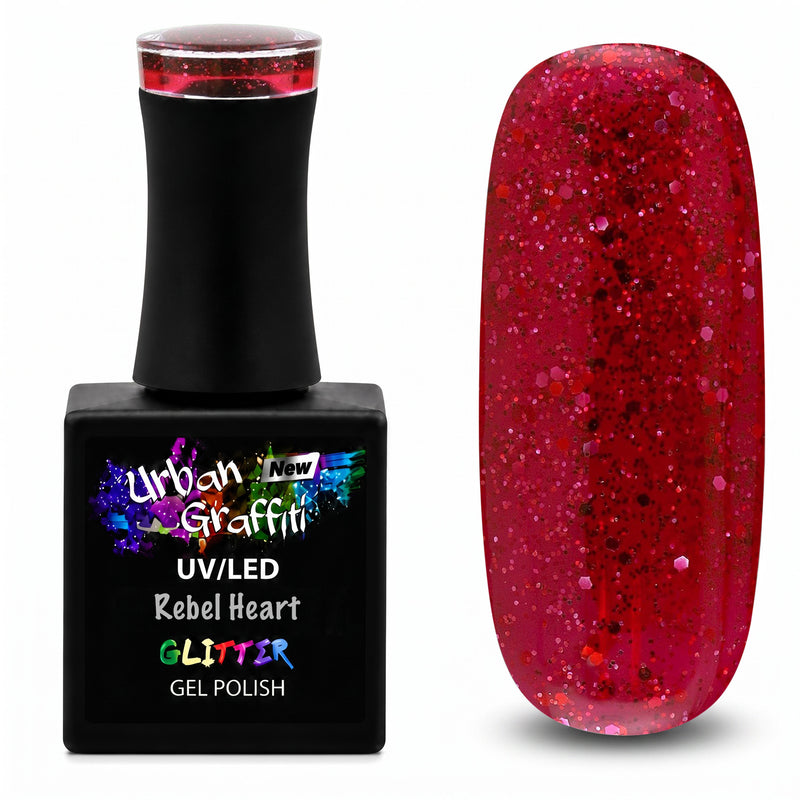 Rebel Heart - UGGP-A1109 Verniz Gel Graffiti Urbano 15ml