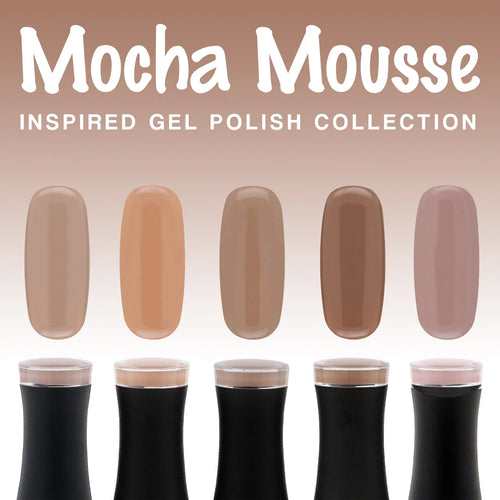 Coleção de Gel Inspirada em Mousse de Mocha