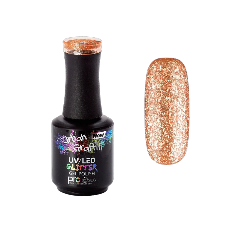 Peach Gleam - UGGP-A0946 Verniz Gel Urban Graffiti 15ml