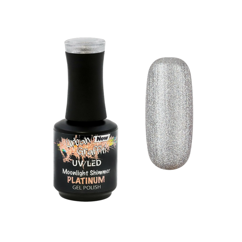 Moonlight Shimmer - UGGP-P002 Verniz Gel Graffiti Urbano 15ml